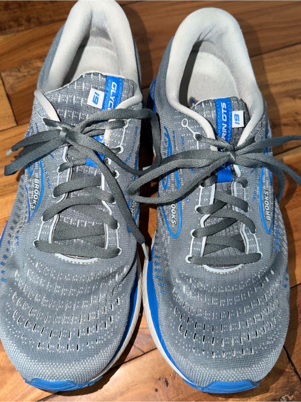 Brooks Glycerin-GTS 19 Gray and Blue sz10.5